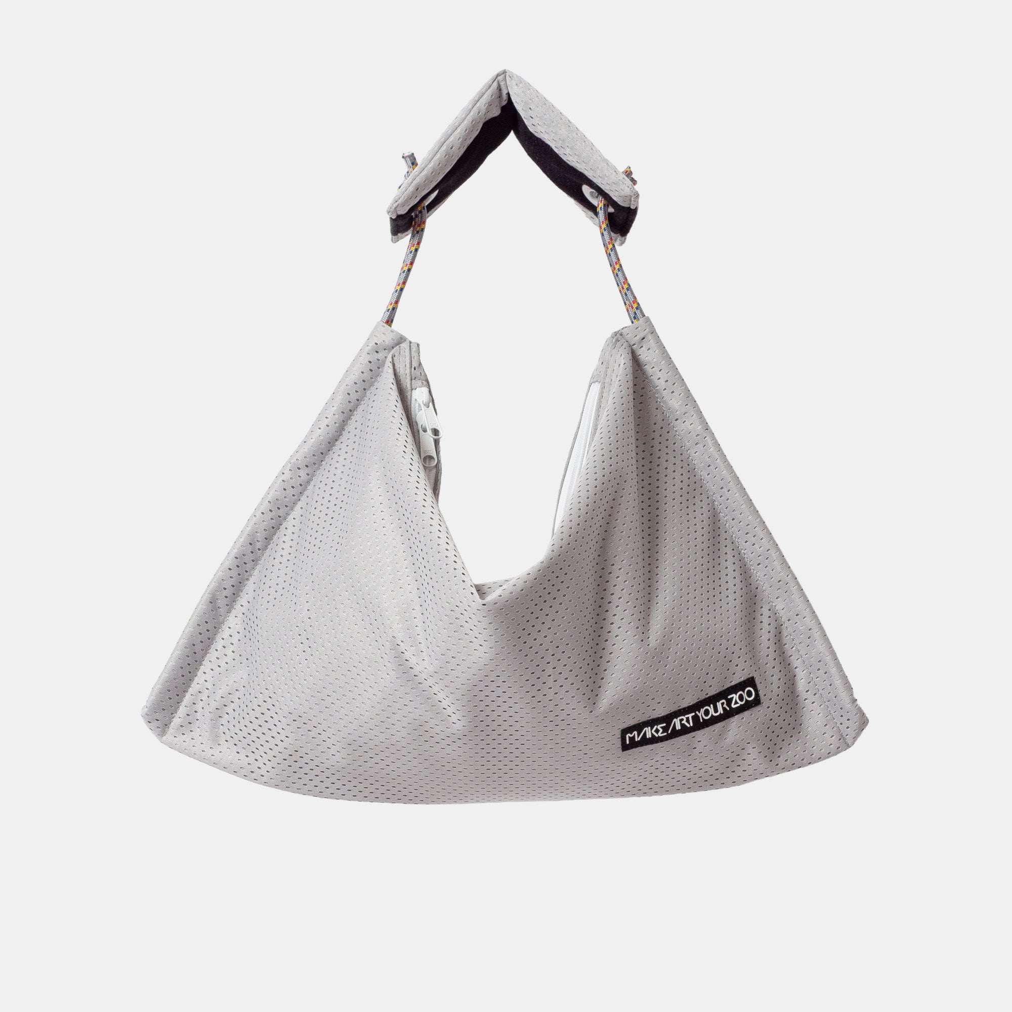 MAKEARTYOURZOO TASUKIFUSSBAGSHINE シルバー TASUKI FUSS BAG MESH (M) – MAKE ART YOUR ZOO