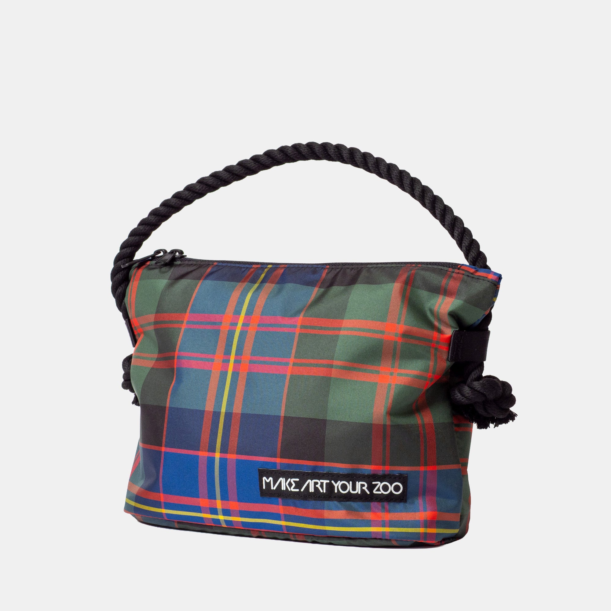 未使用品 artsandscience Vanity pouch VANITY POUCH TARTAN – MAKE ART YOUR ZOO