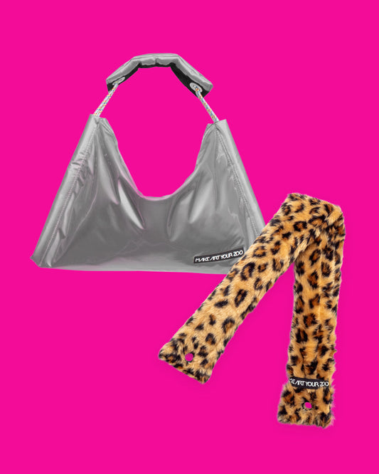 【LIMITED ITEM】TASUKI BELT "LEOPARD FUR"