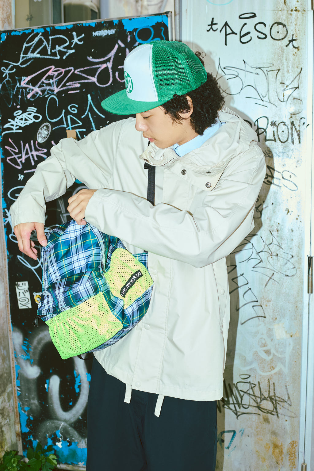 MESH RUCK NUEVO ＋RING Collab
