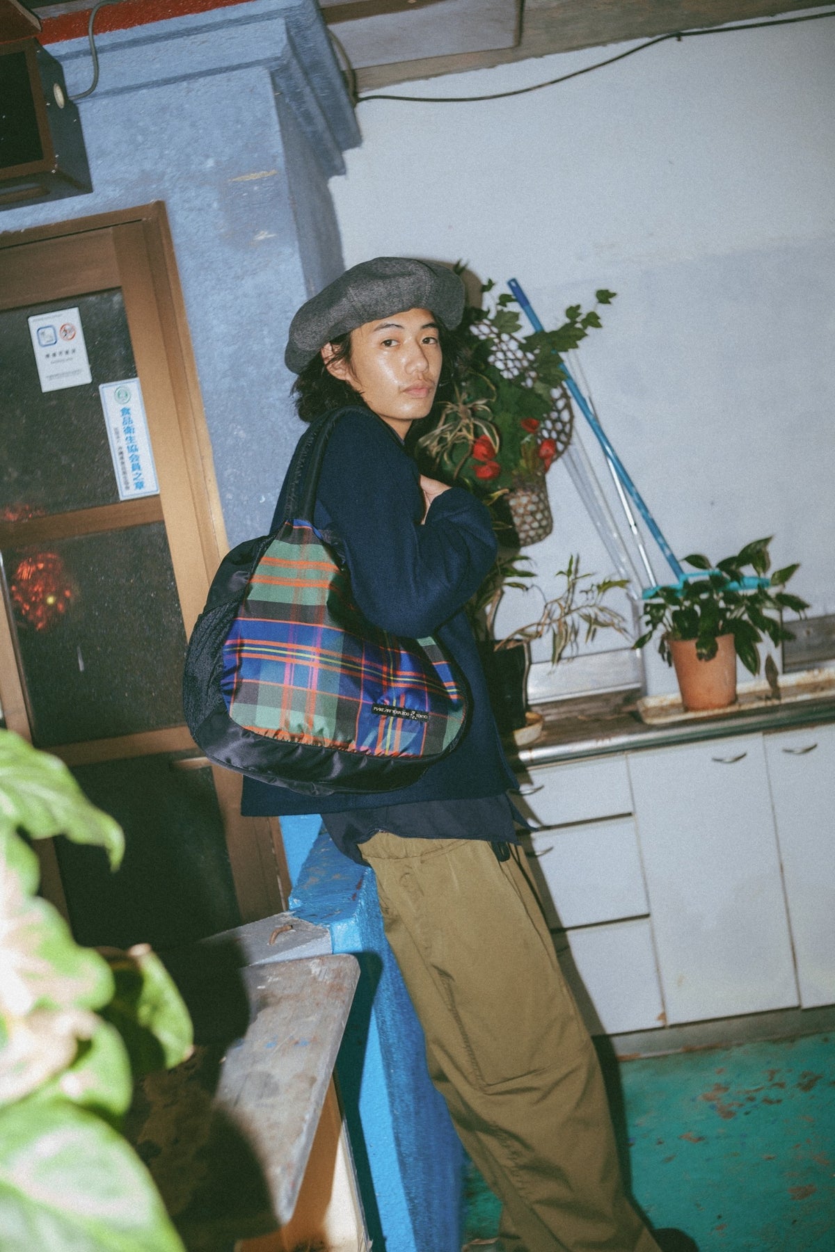 2PACK TOTE TARTAN