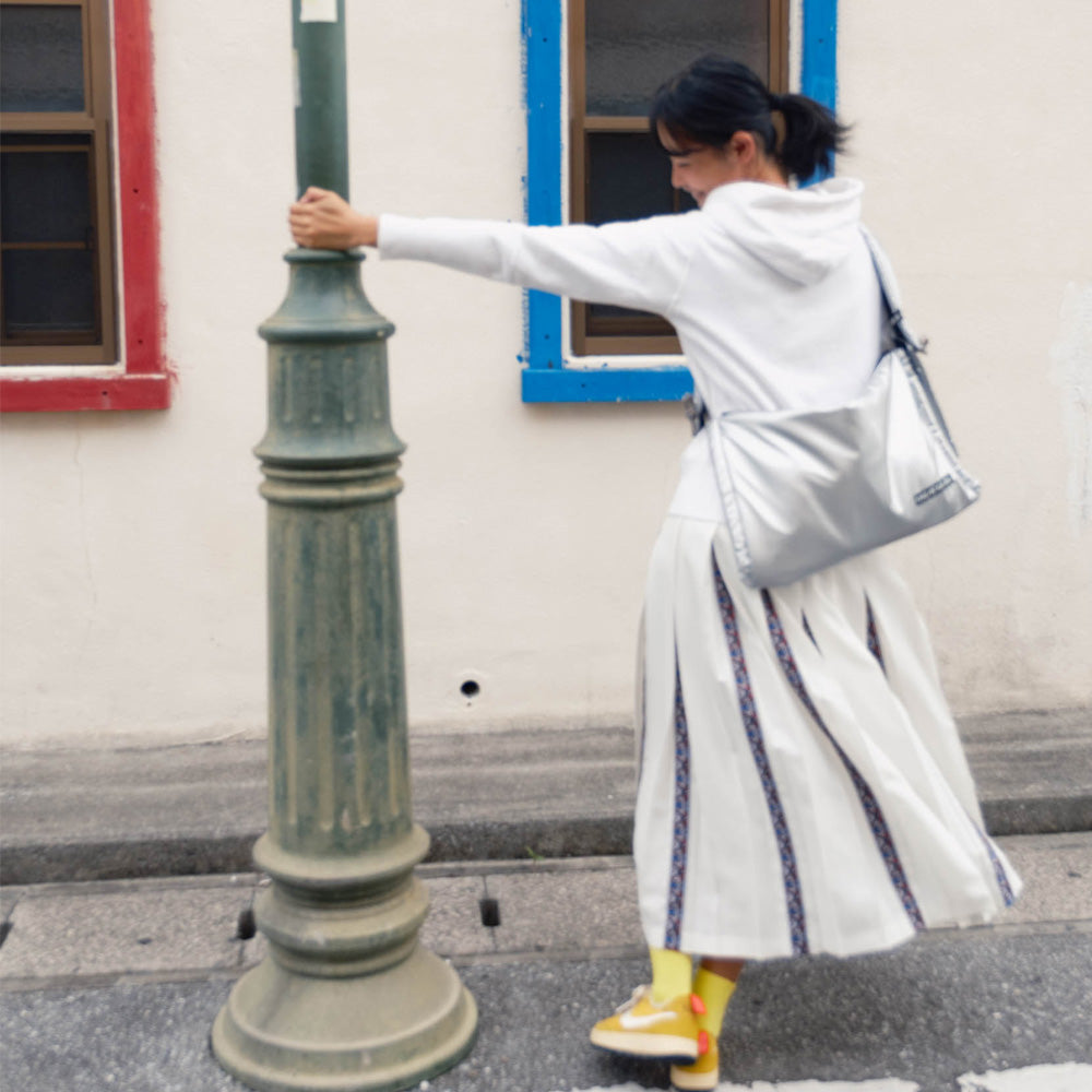 TASUKI FUSS BAG SHINE (M) ベルトセット (SILVER)