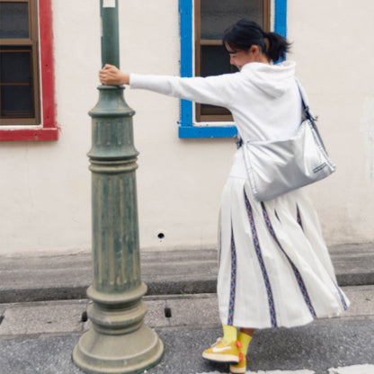 TASUKI FUSS BAG SHINE (M) ベルトセット (SILVER)