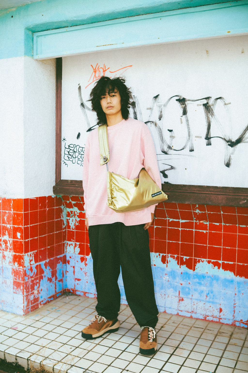 TASUKI FUSS BAG SHINE (M) ベルトセット (GOLD)
