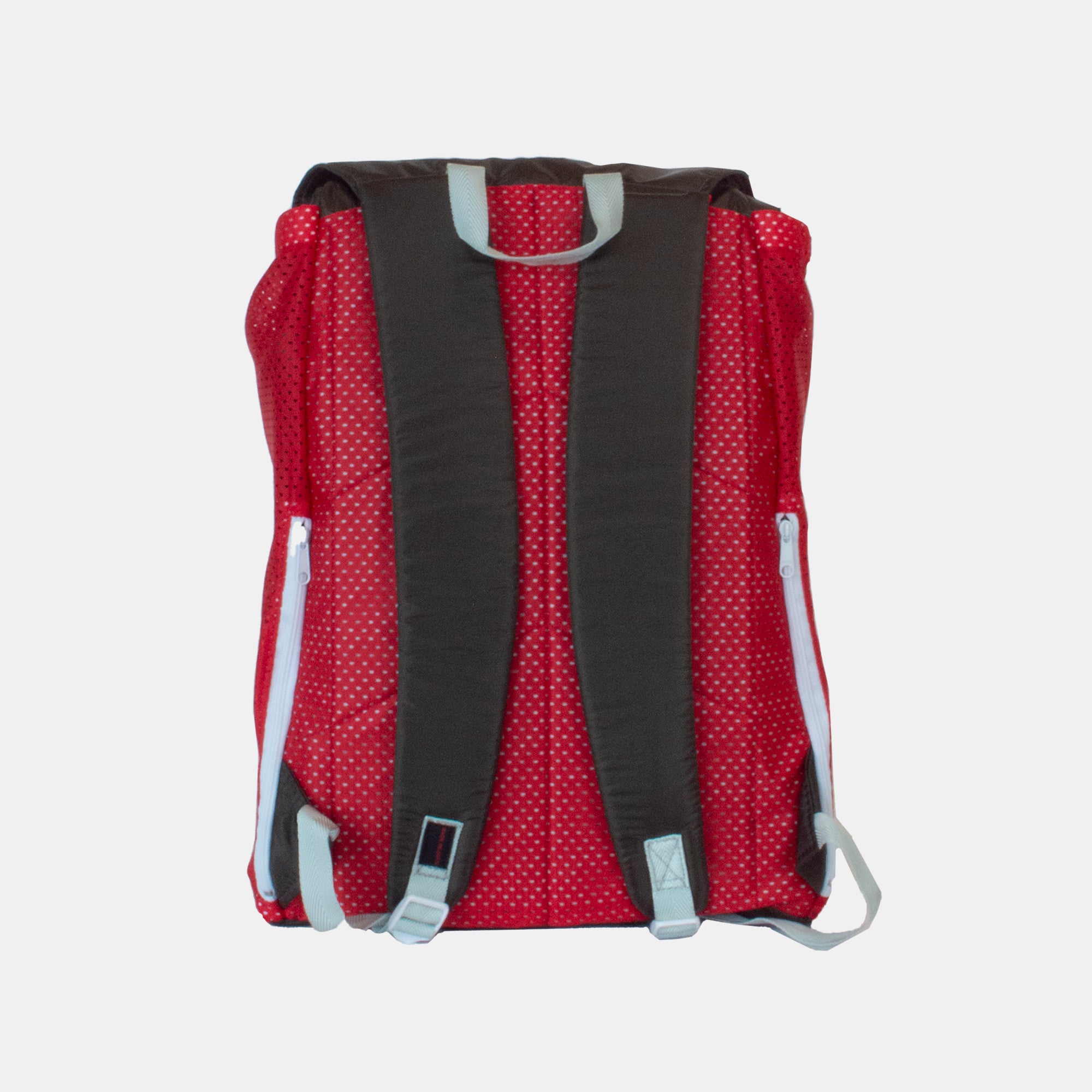Oblong pockets backpack