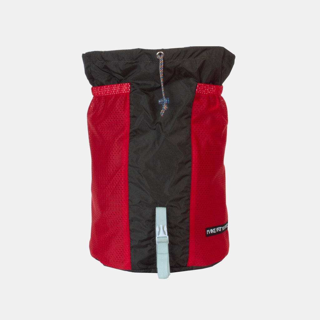 Oblong pockets backpack
