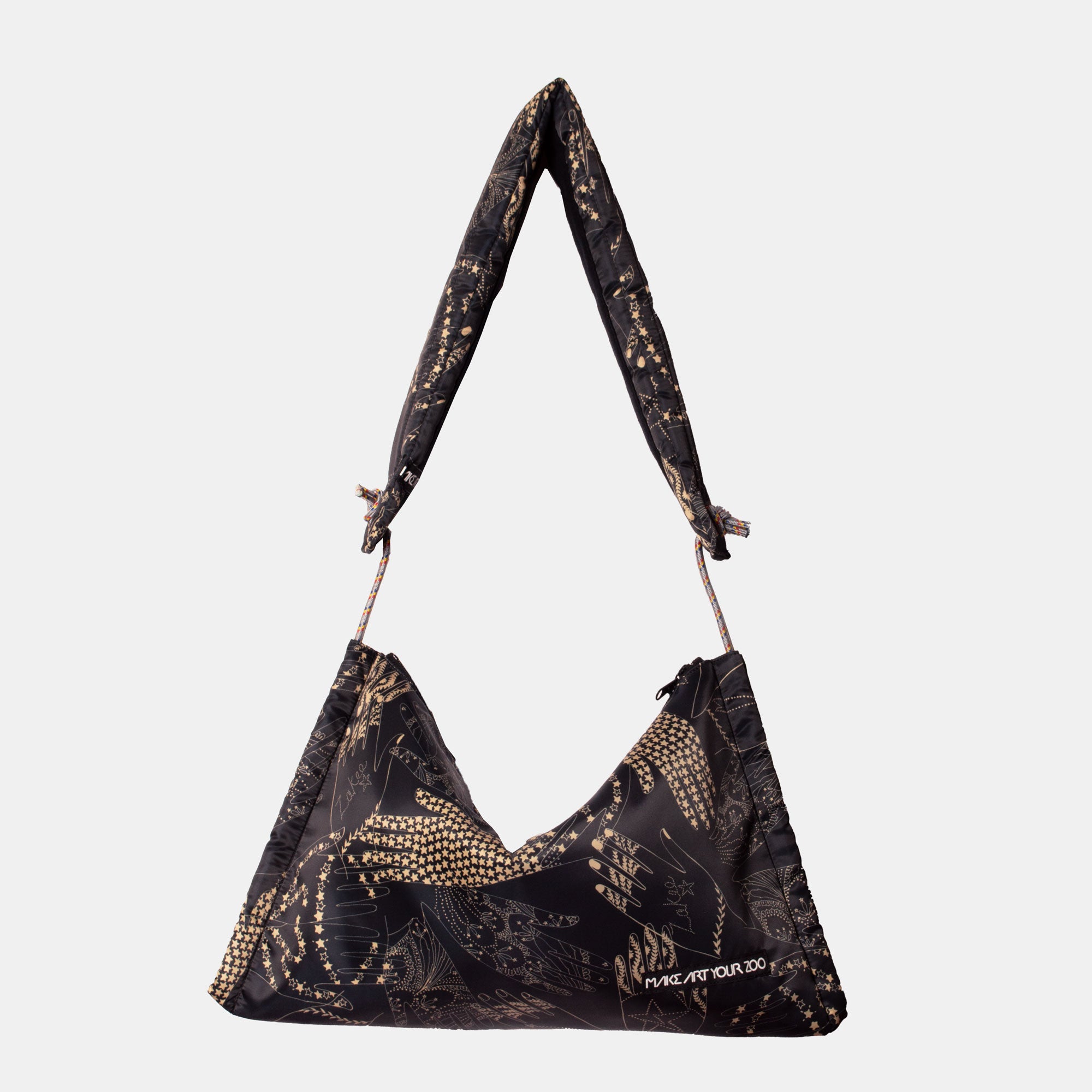 TASUKI FUSS BAG / Mehndi Hands (M) ベルトセット