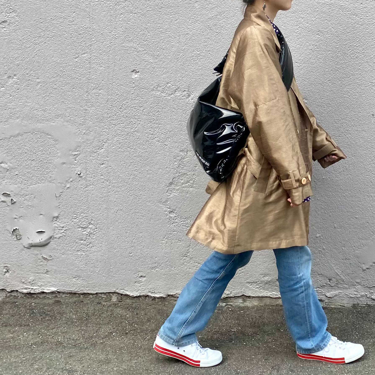 TASUKI FUSS BAG SHINE (M) ベルトセット (BLACK)