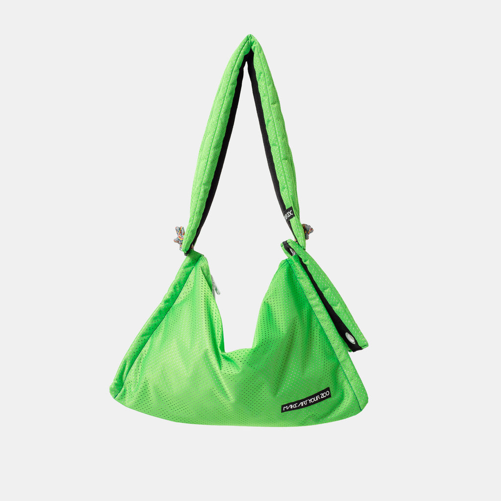 TASUKI FUSS BAG MESH (M) ベルトセット (Neon Green / White)
