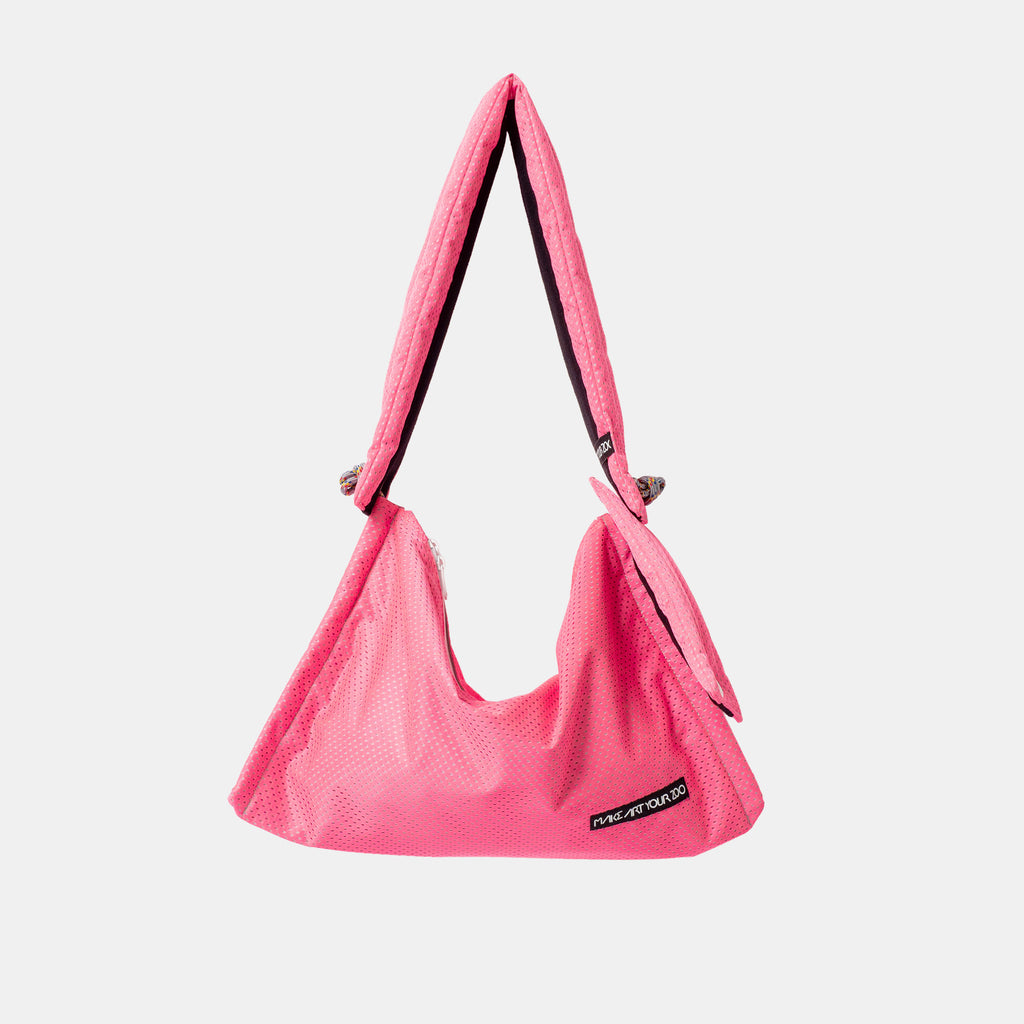 TASUKI FUSS BAG MESH (M) ベルトセット (Neon Pink / White)