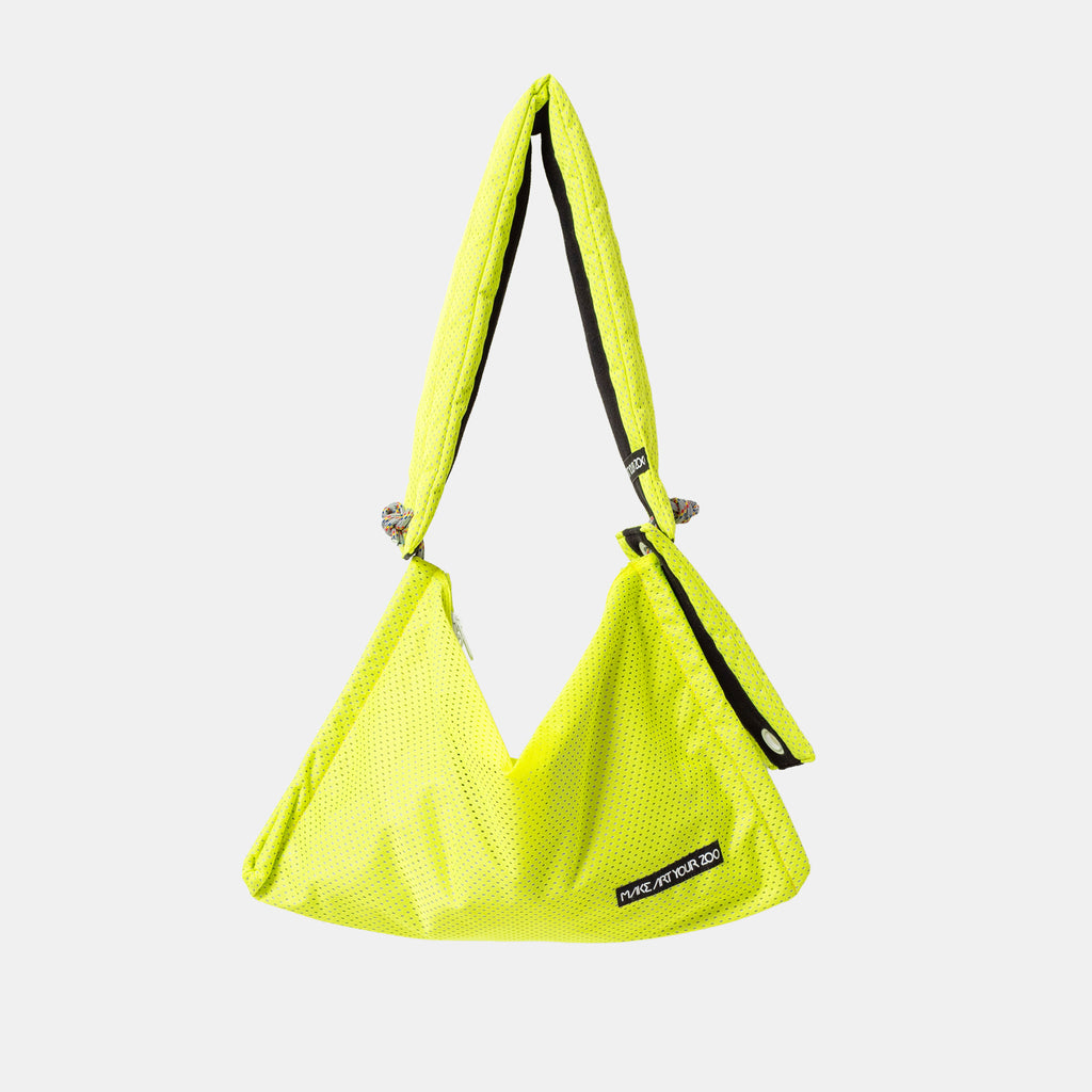 TASUKI FUSS BAG MESH (M) ベルトセット (Neon Yellow / White)