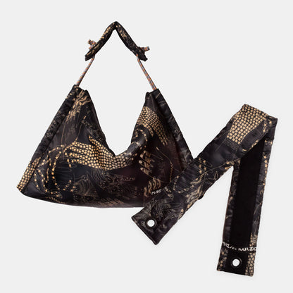 TASUKI FUSS BAG / Mehndi Hands (M) ベルトセット