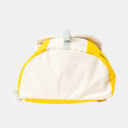 Oblong pockets backpack