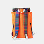 Oblong pockets backpack TARTAN