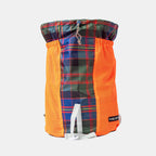 Oblong pockets backpack TARTAN
