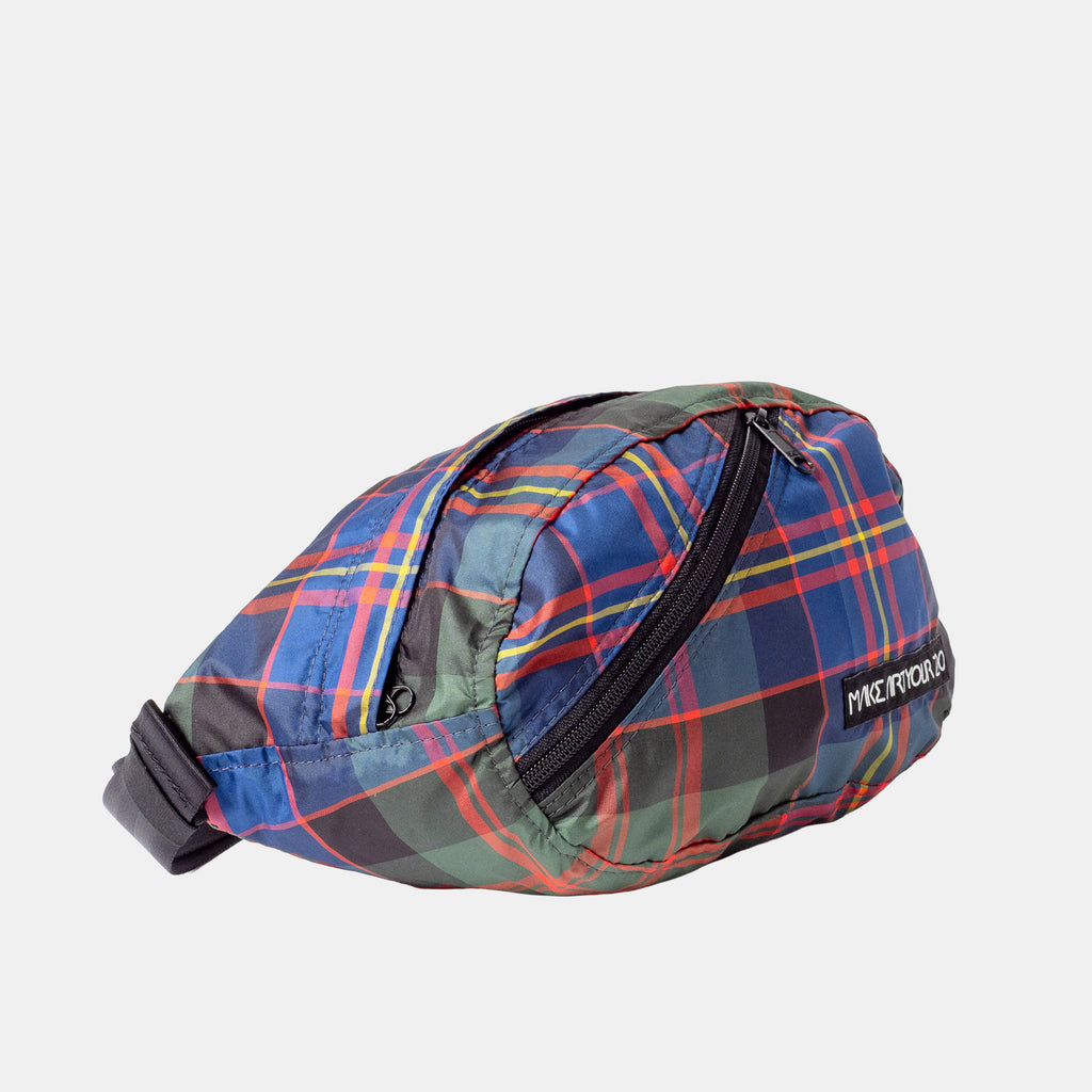 WAIST POUCH TARTAN