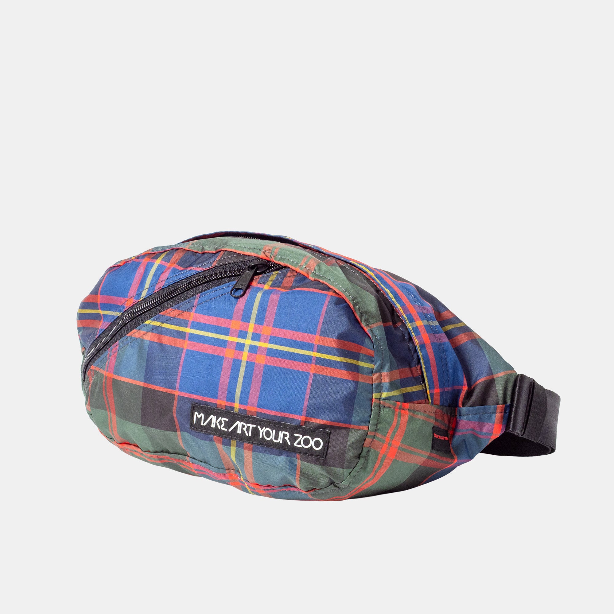 WAIST POUCH TARTAN – MAKE ART YOUR ZOO