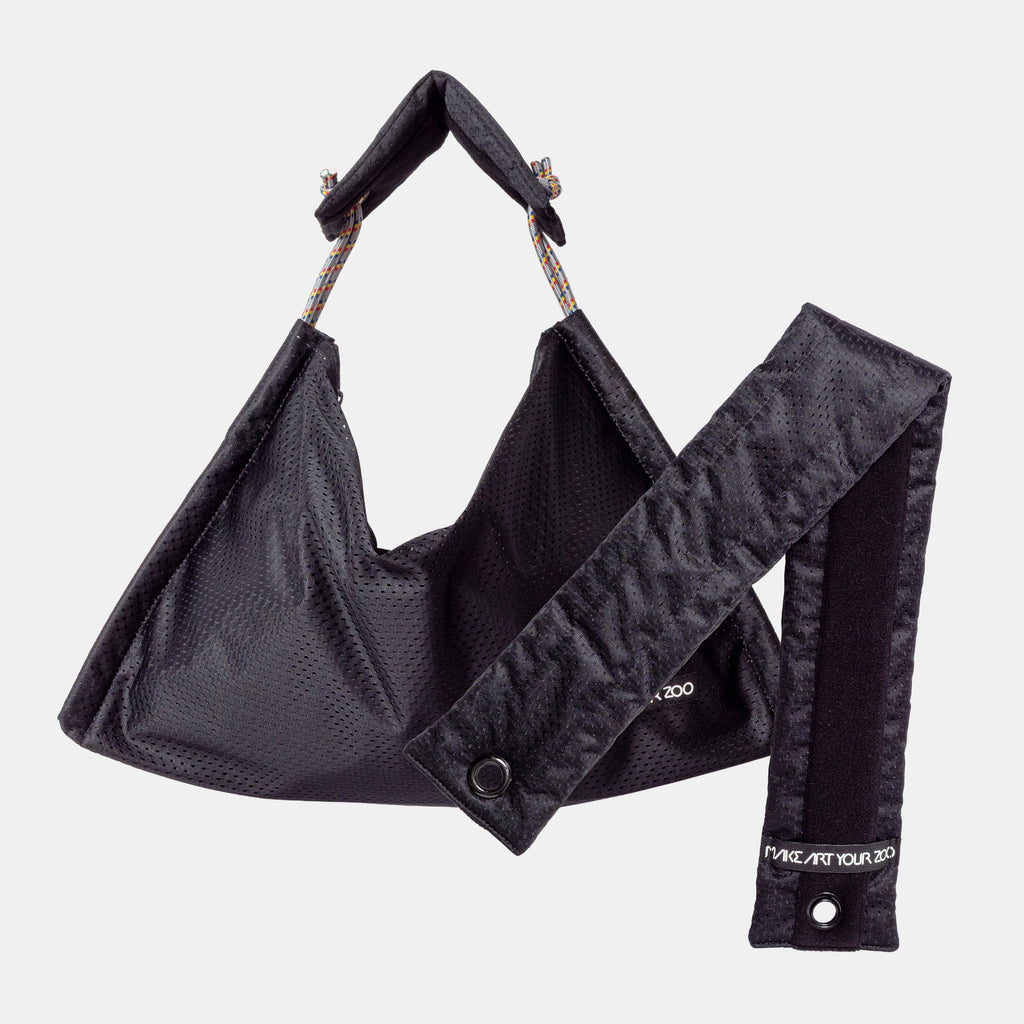 TASUKI FUSS BAG MESH (M) ベルトセット (All Black)