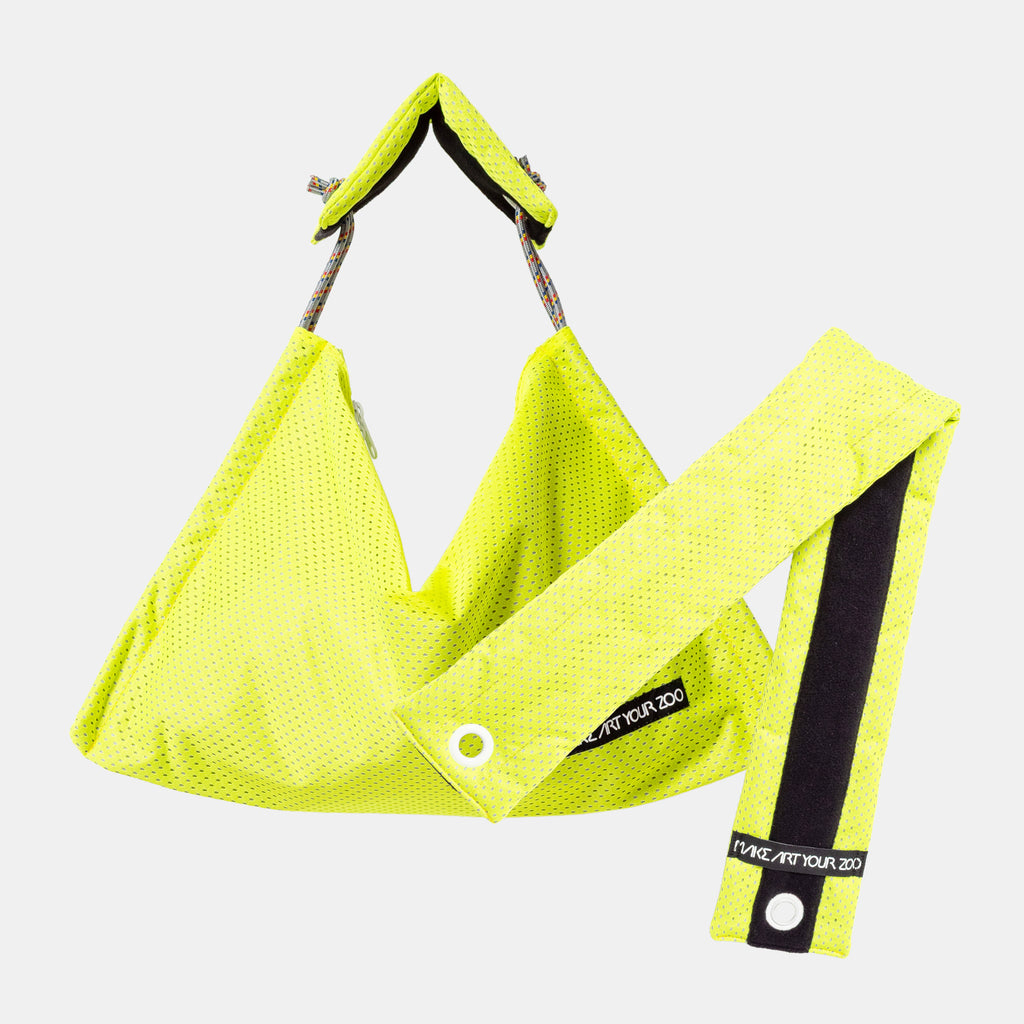 TASUKI FUSS BAG MESH (M) ベルトセット (Neon Yellow / White)