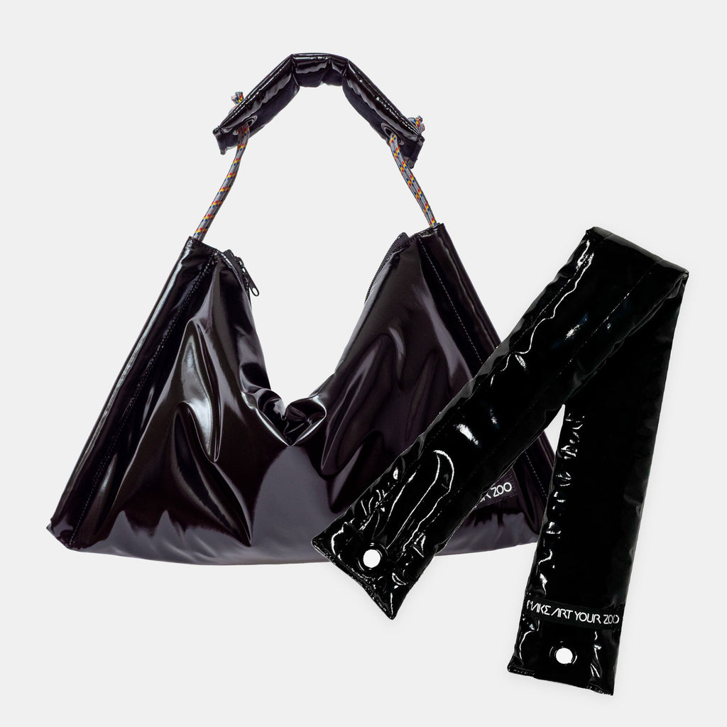TASUKI FUSS BAG SHINE (M) Belt Set (BLACK)