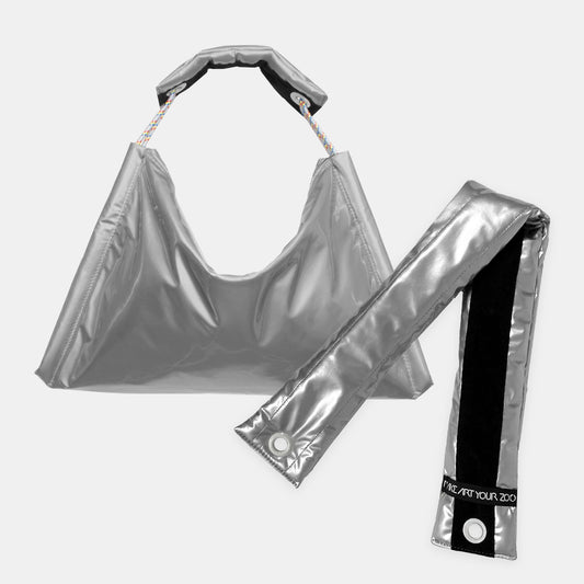 TASUKI FUSS BAG SHINE (M) ベルトセット (SILVER)