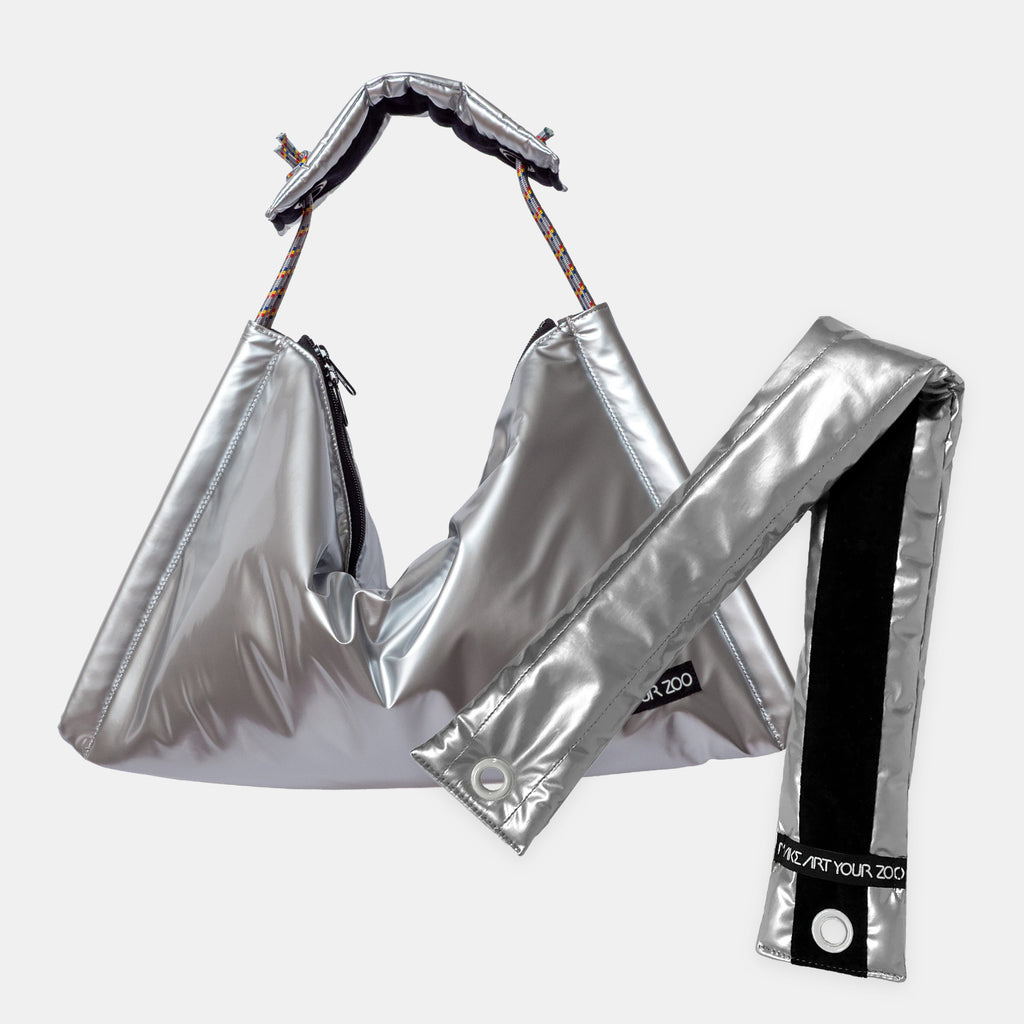 TASUKI FUSS BAG SHINE (M) ベルトセット (SILVER)