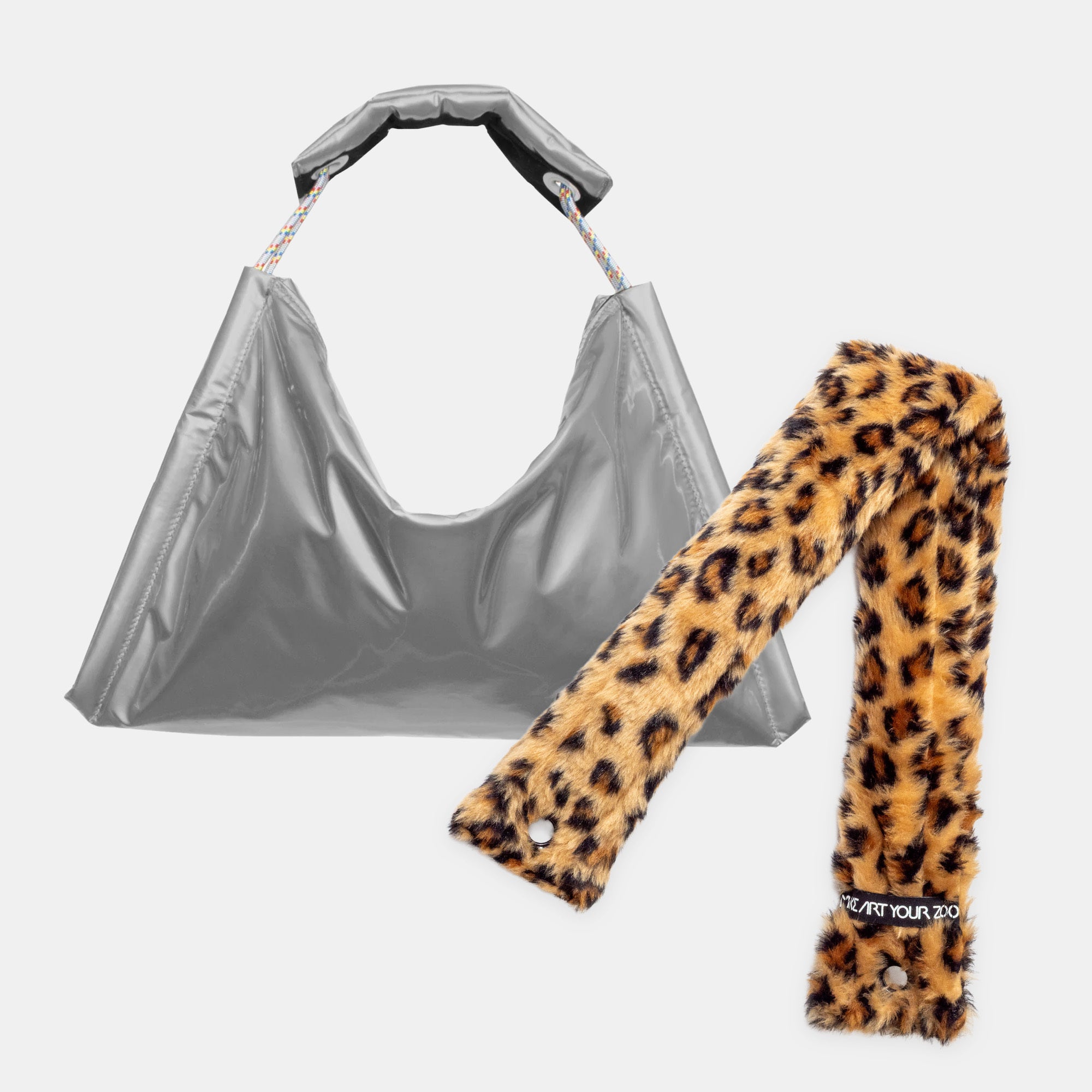 TASUKI FUSS BAG SHINE (M) ＆ "LEOPARD FUR" ベルトセット