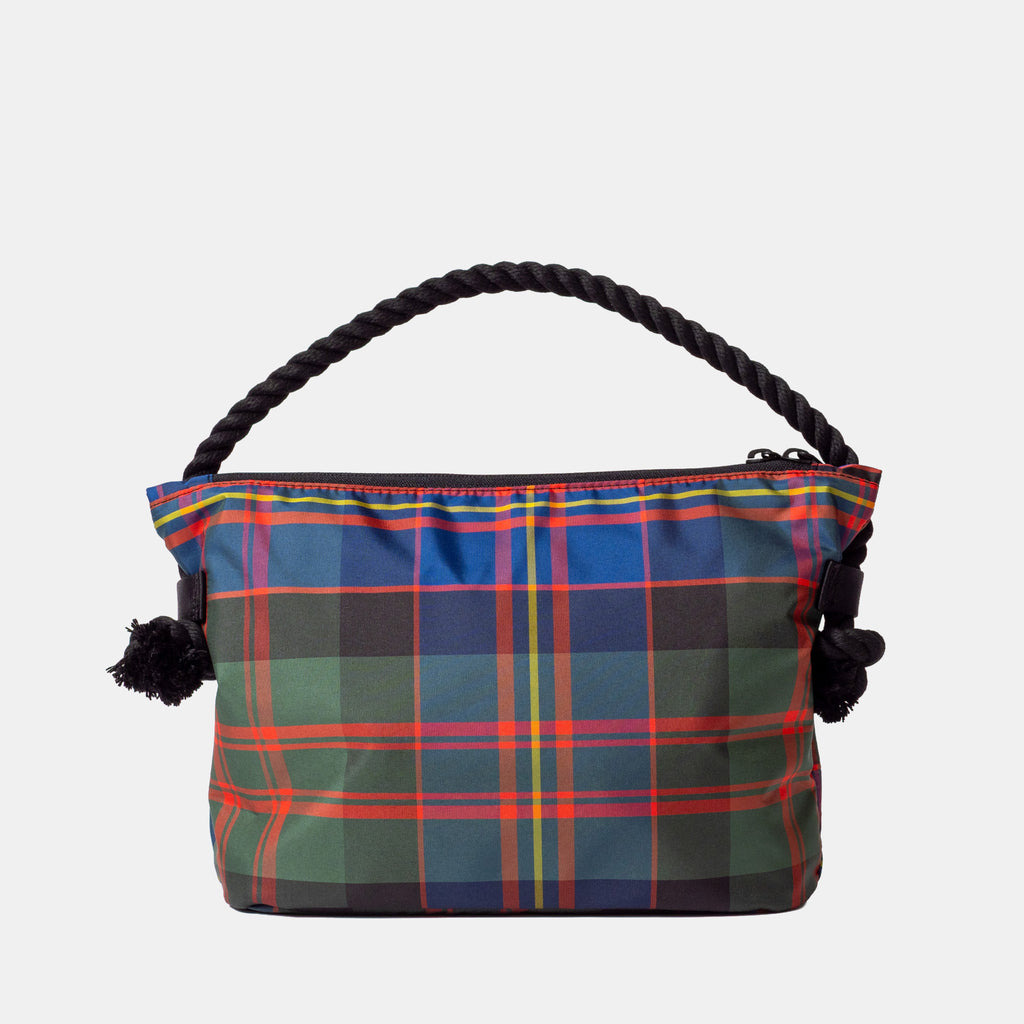 VANITY POUCH TARTAN
