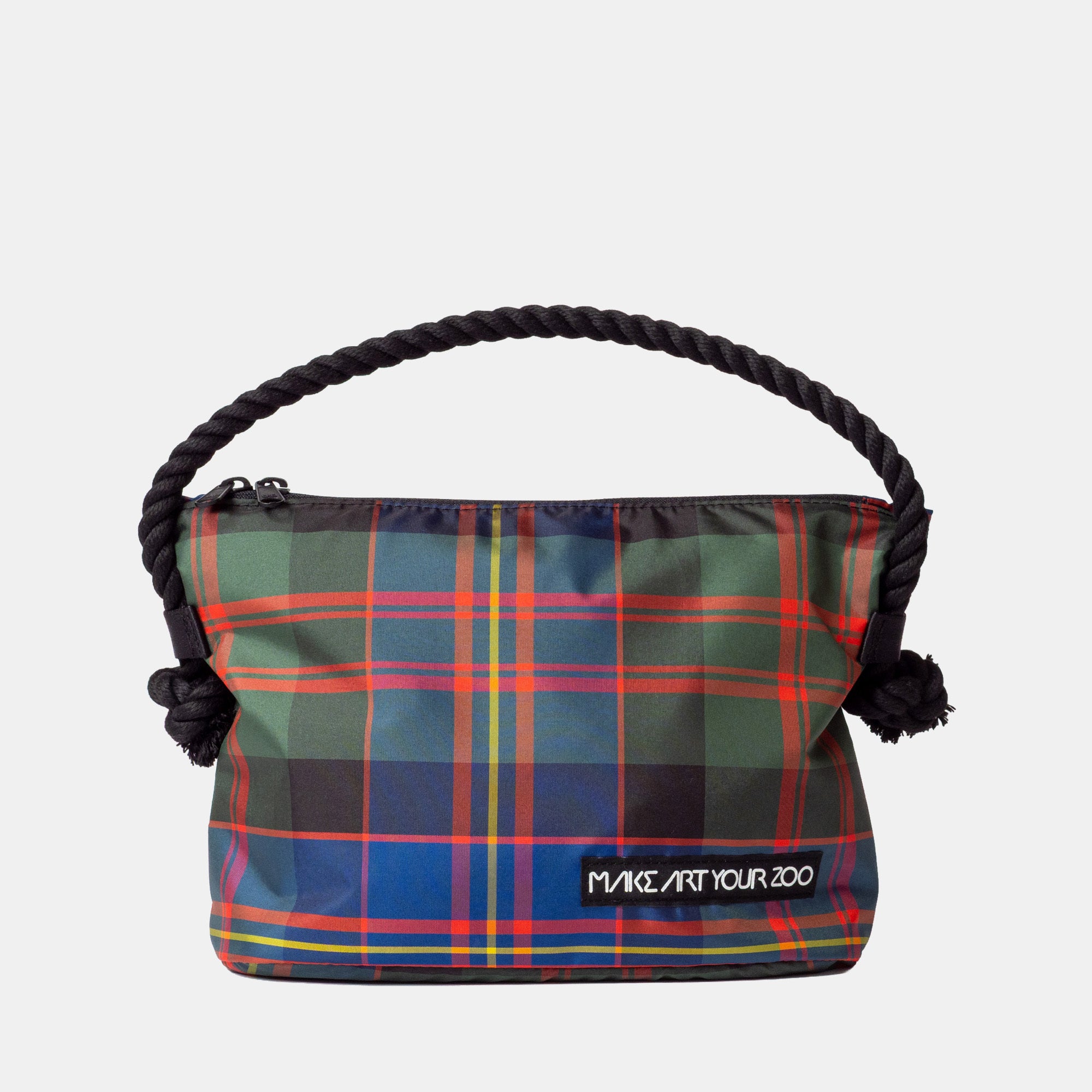 VANITY POUCH TARTAN
