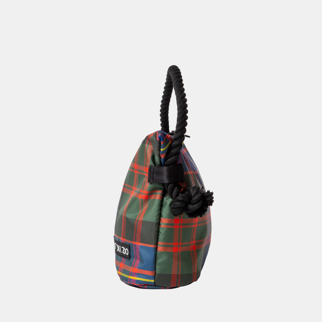 VANITY POUCH TARTAN
