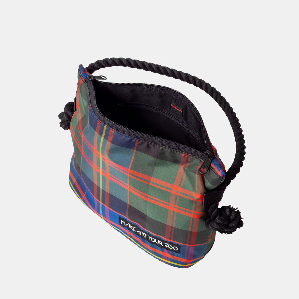 VANITY POUCH TARTAN